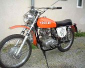 1973 Ducati 125 Scrambler photo